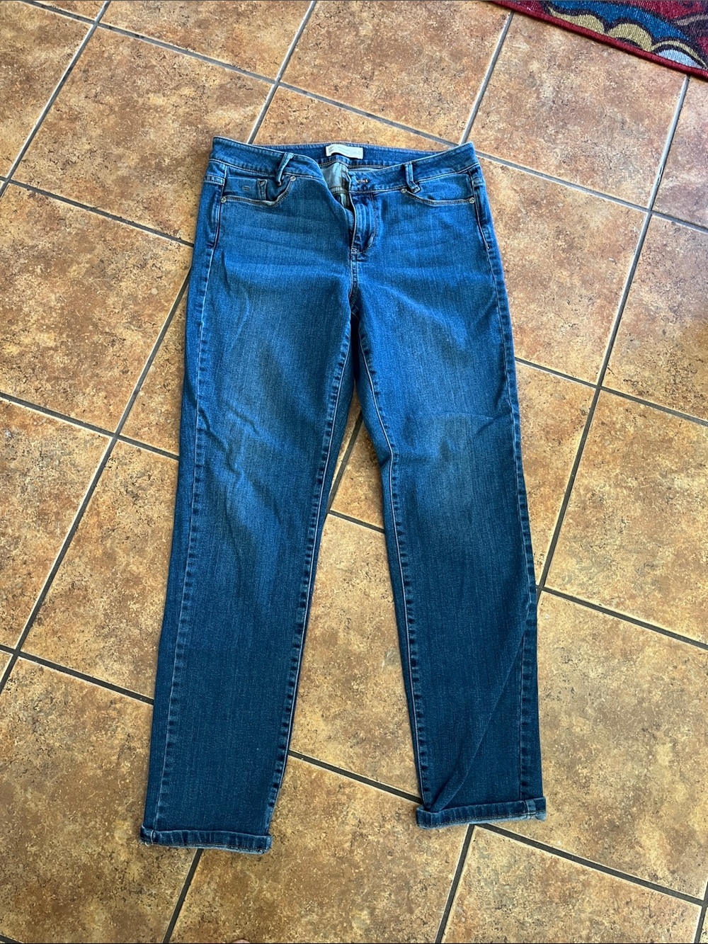 J Jill Weekender Straight Leg Size 8 - Picture 2 of 4